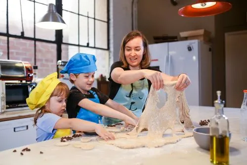 Een kerstmenu bereiden met kinderen