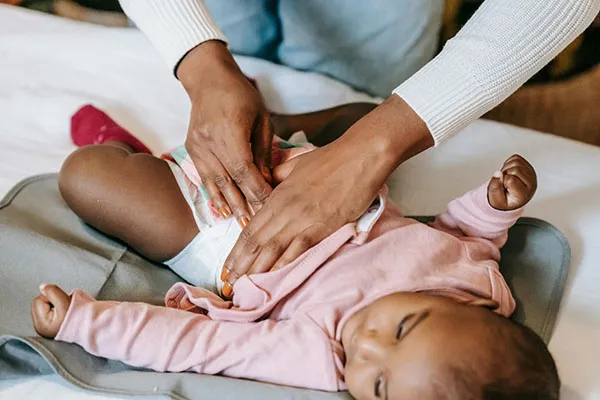 Kind krijgt nieuwe pamper
