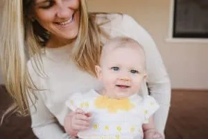 kindje bij babysit