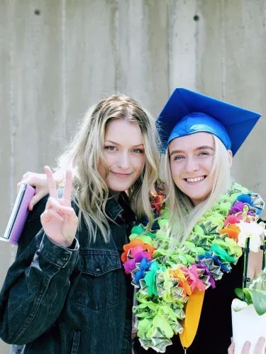 Afgestudeerde studenten
