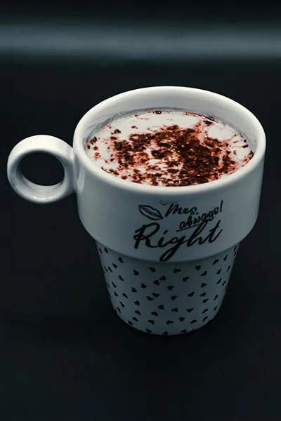 Een tas met koffie