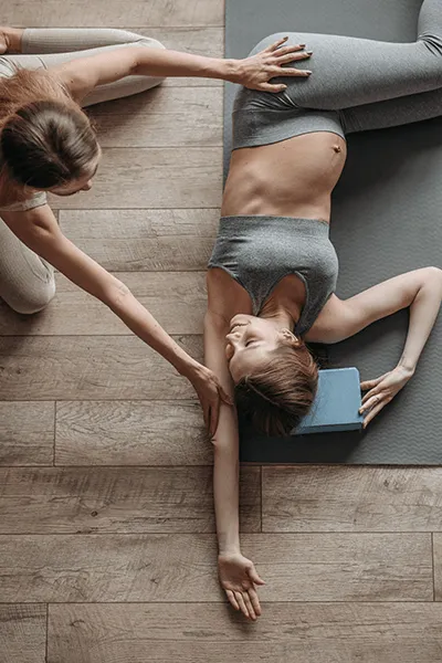 Yoga voor mama in wording