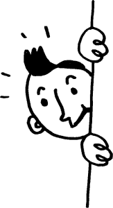 Man achter de muur