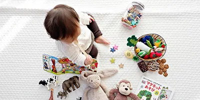 Kinderspeelgoed opruimen
