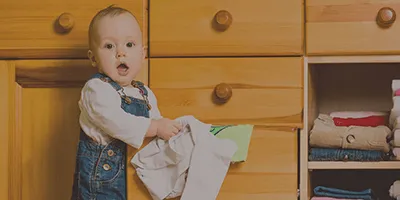 Babyspullen opbergen